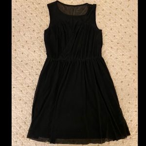 Black cocktail dress